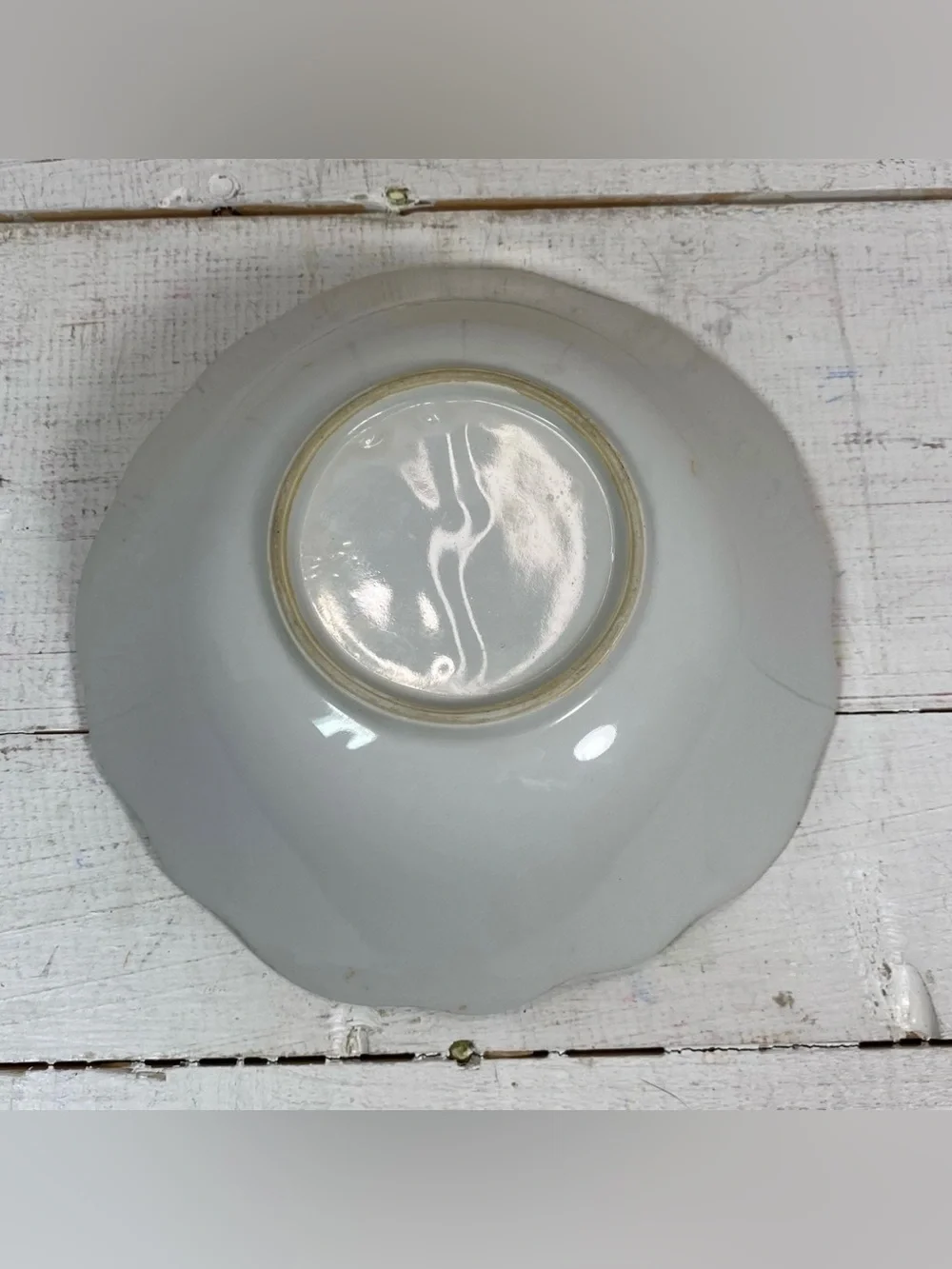 Vintage Porcelain Gold Edge Fruit Design Bowls